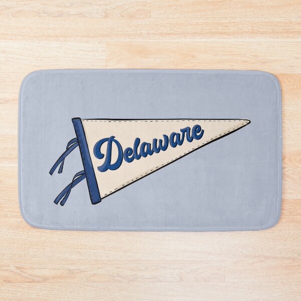 Item preview, Vintage Delaware Pennant Flag designed and sold by Alexandra Jones.