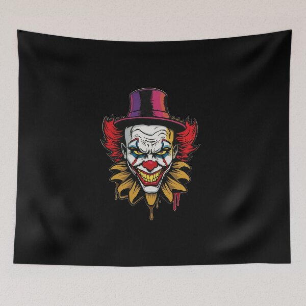 Item preview, Smiling killer clown designed and sold by MPDesign84.