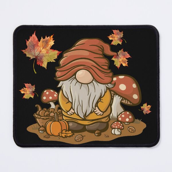Item preview, Fall Season Gnome, Mushrooms & Autumn Leaves designed and sold by Cute & Sassy Custom Gifting Boutiques.
