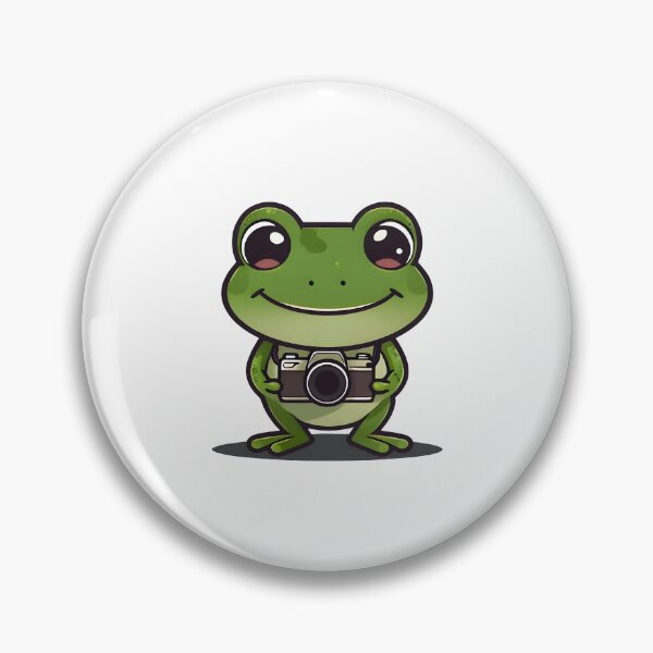 Item preview, A Cute Photographer Frog designed and sold by DWorriBHappi.