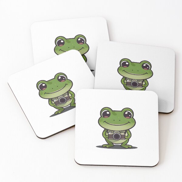 Item preview, A Cute Photographer Frog designed and sold by DWorriBHappi.