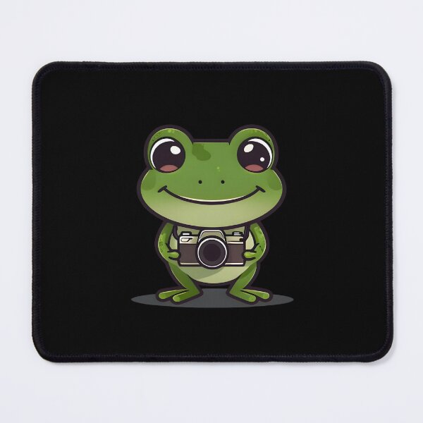 Item preview, A Cute Photographer Frog designed and sold by DWorriBHappi.