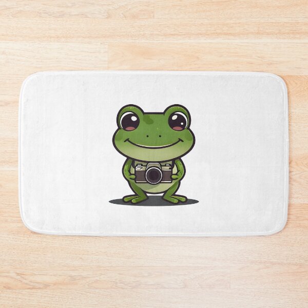 Item preview, A Cute Photographer Frog designed and sold by DWorriBHappi.