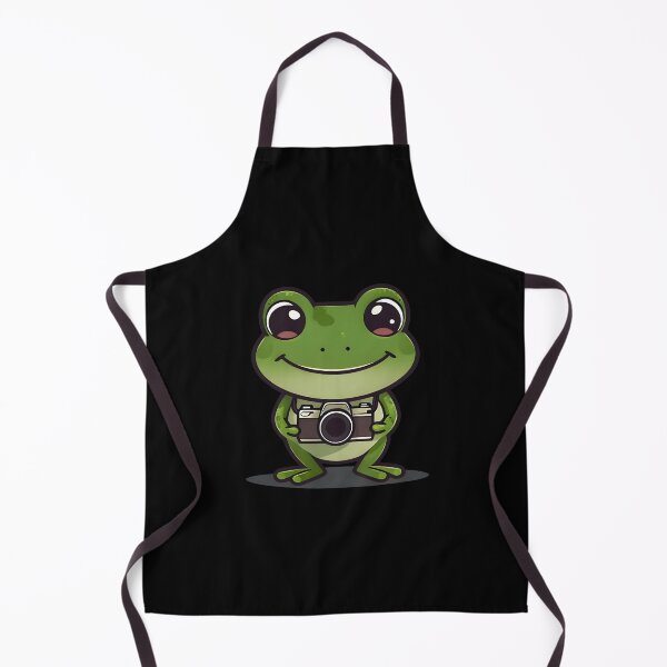 Item preview, A Cute Photographer Frog designed and sold by DWorriBHappi.