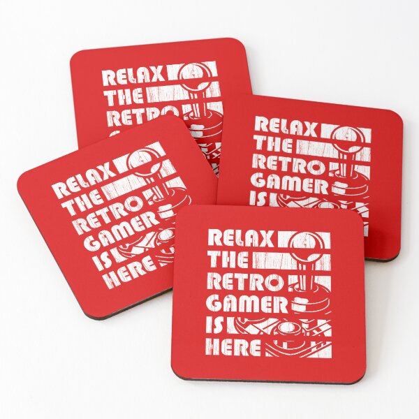 Item preview, Relax The Retro Gamer is Here - Vintage White designed and sold by DemonigoteCamis.