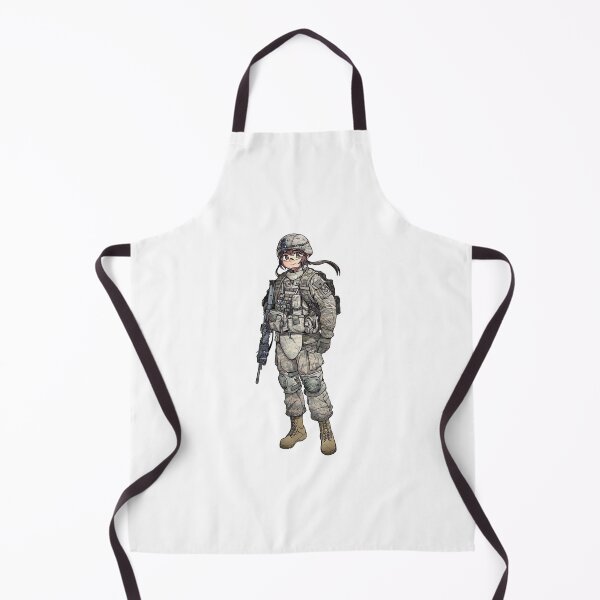 Item preview, military girl anime pikhotinets designed and sold by igor-me.