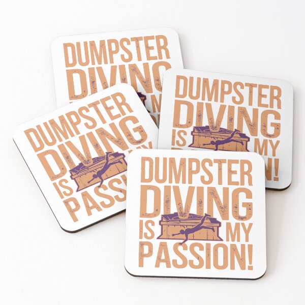 Item preview, Dumpster diving is my passion designed and sold by clon-dot-net.