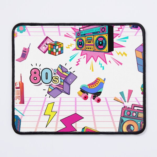 Item preview, Retro 80s Nostalgia Collage designed and sold by RaiyaTees.