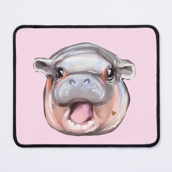 Item preview, Cute Moo Deng hippo designed and sold by stsuzirya.