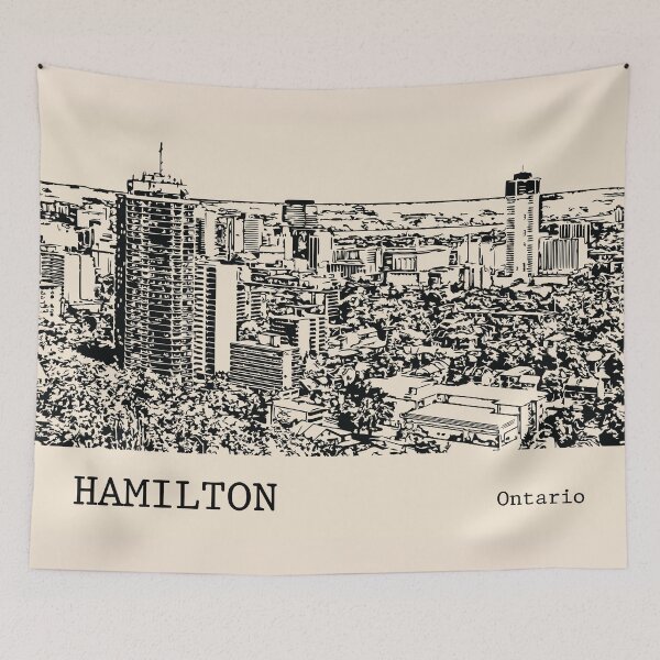 Item preview, Hamilton Ontario designed and sold by Lakeric Cityscapes.