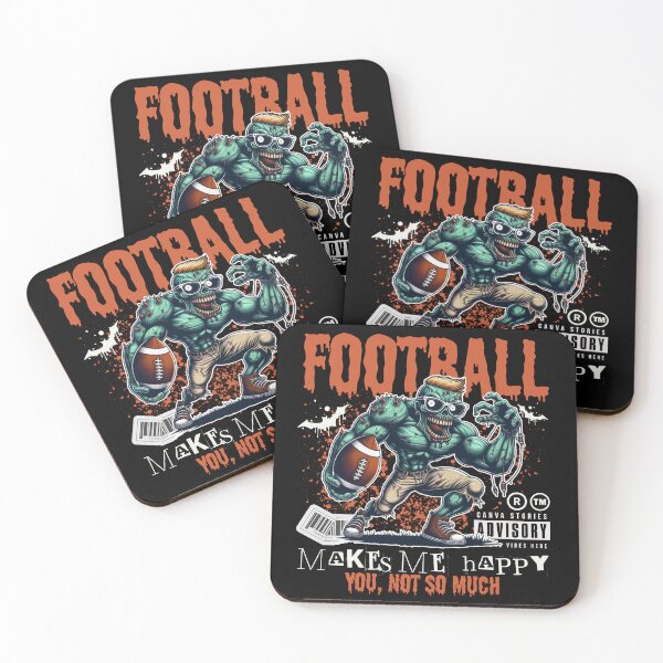 Item preview, Football make me happy you, not so much designed and sold by Peerless-Prime.