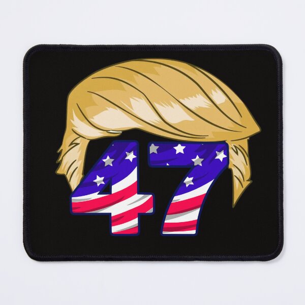 Item preview, Trump Patriotic #47 Hair designed and sold by DopeTeezCompany.
