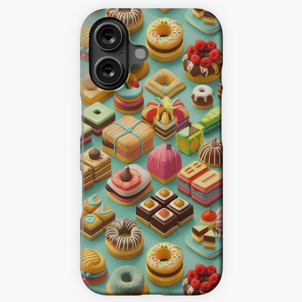 Delicious 3D Chocolate Pastries Frosting