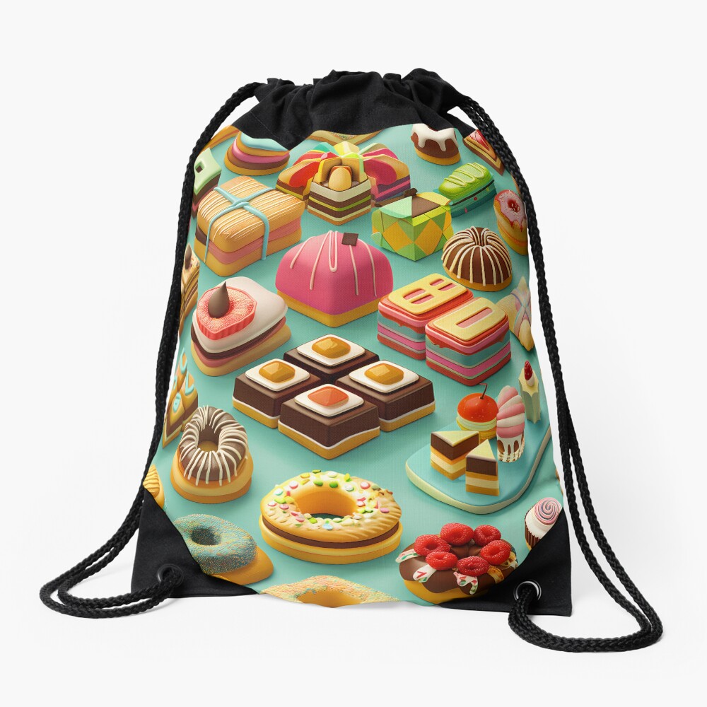 Delicious 3D Chocolate Pastries Frosting