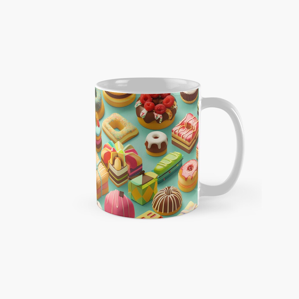 3D Chocolate Pastries Mug