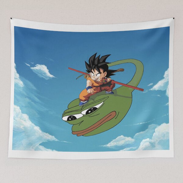 Item preview, Pepe the frog and Sangoku designed and sold by Mabillon.