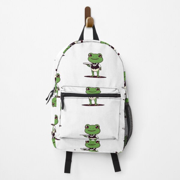 Item preview, A Cute Waiter Frog designed and sold by DWorriBHappi.