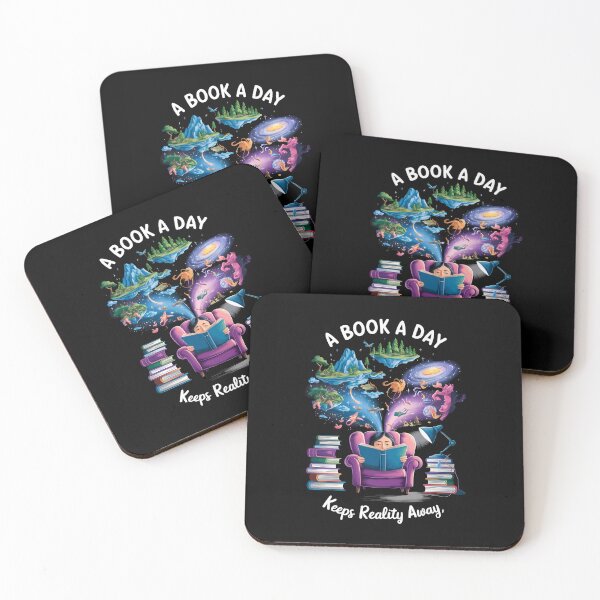 Item preview, Joy of Reading:A Book a Day Keeps Reality at Bay designed and sold by OwlWorks.