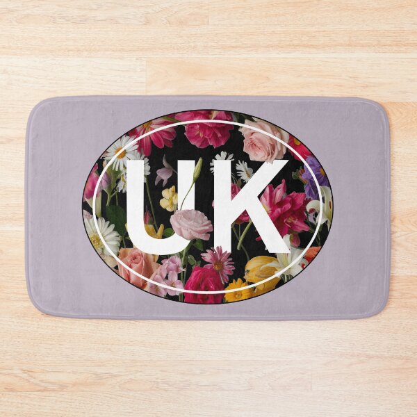 Item preview, United Kingdom sign with beautiful flowers designed and sold by Franco Moody.