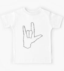 I love you - ASL/BSL Kids Tee