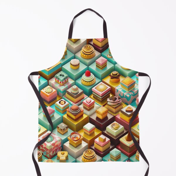 Item preview, Chocolate Frosted Isometric Pastries designed and sold by Magic Pixels Shop.