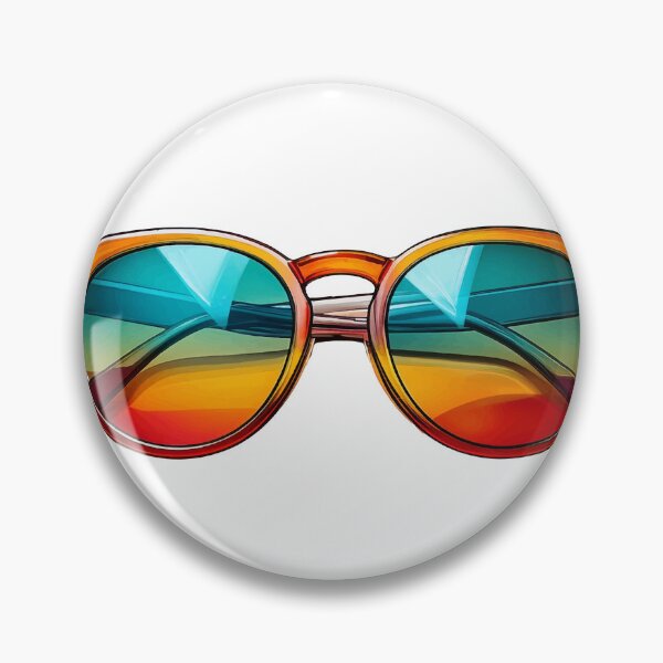 Item preview, Colorful comic style sunglasses designed and sold by BysonDesigns.