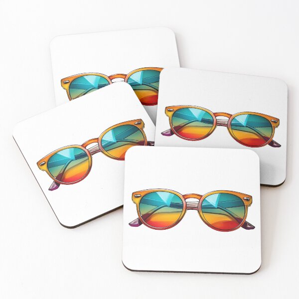 Item preview, Colorful comic style sunglasses designed and sold by BysonDesigns.