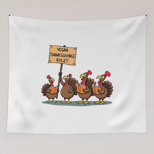 Item preview, Vegan Thanksgivings Rule! designed and sold by jkrphoto.