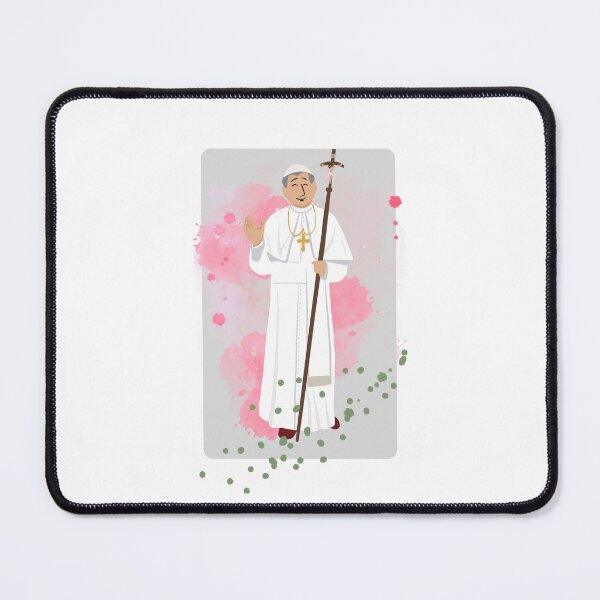 Item preview, Saint Pope John Paul II Lolek catholic illustration designed and sold by Dominika Farkašová.