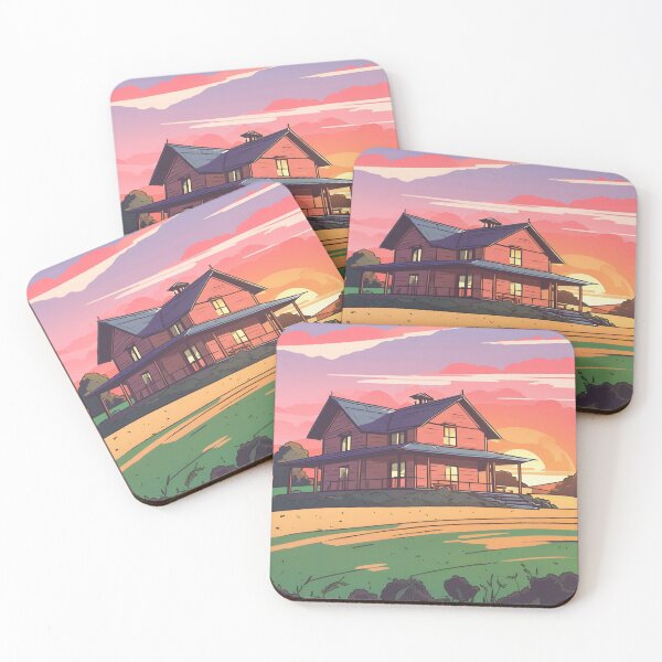 Item preview, Farmhouse Sunset designed and sold by ColorArtByEric.