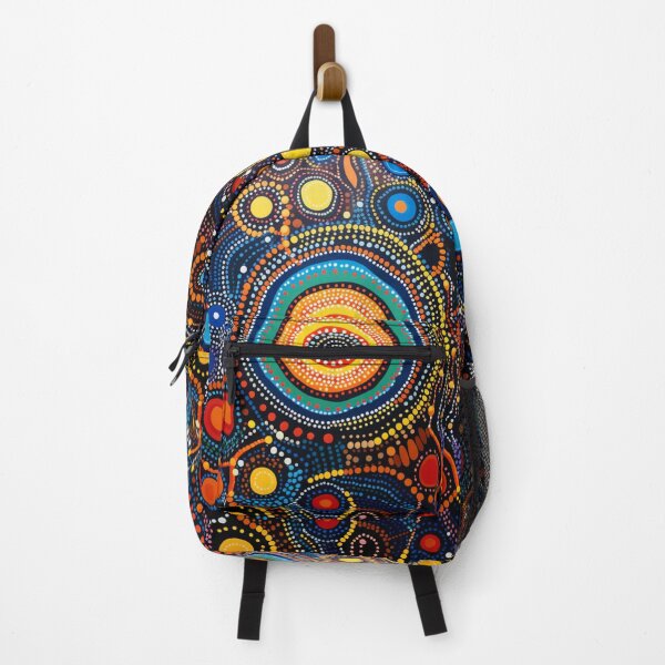 Item preview, Aboriginal Inspired Dot Art - Vibrant Circles designed and sold by GrinGalore.