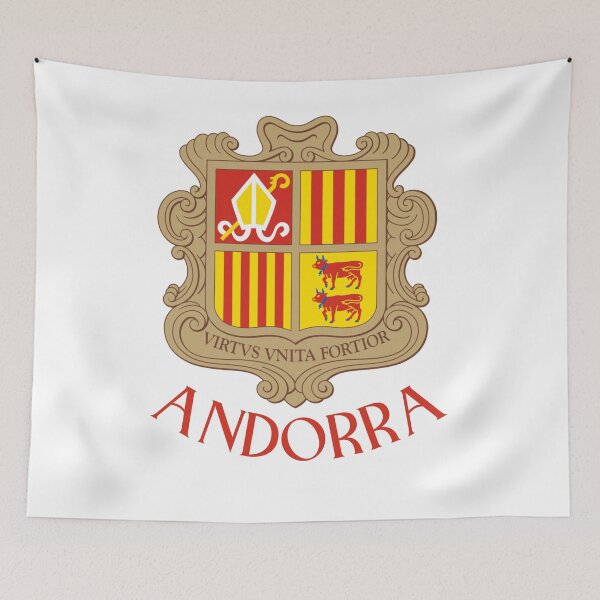 Item preview, Coat of Arms Andorra designed and sold by jeshands.