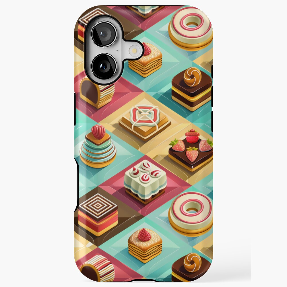 Sweet Pastries: Fruit and Chocolate Squares