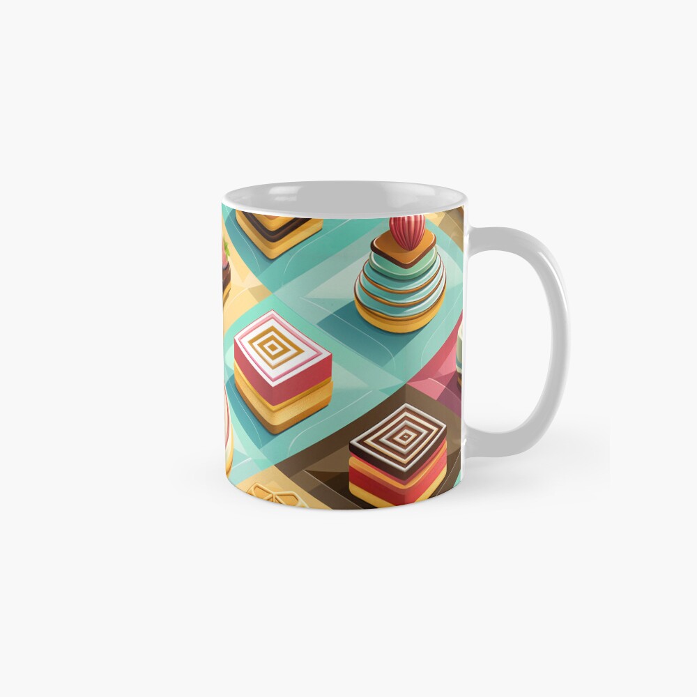 Sweet Pastries & Fruit Squares Mug