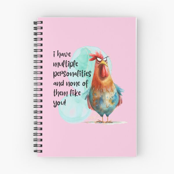 Item preview, Whimsical Sassy Funny Chicken Sublimation Design designed and sold by GiraffeCreative.