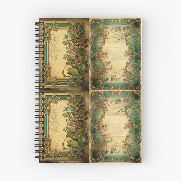 Item preview, Green and gold spellbook  designed and sold by Kobemyers.