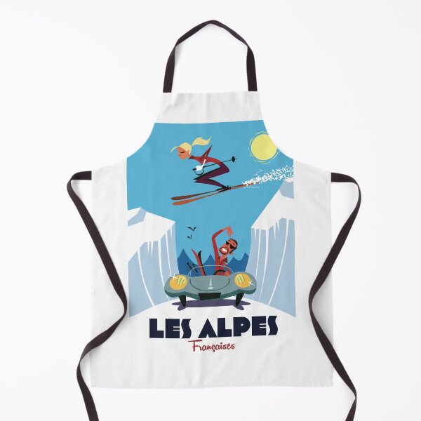 Item preview, Les Alpes Francaises poster designed and sold by GAGodel.