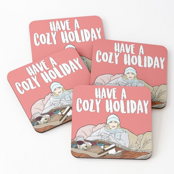 Item preview, Have A Cozy Holiday - Cameron Diaz - The Holiday (2006 Film) designed and sold by PopShopDesignFR.