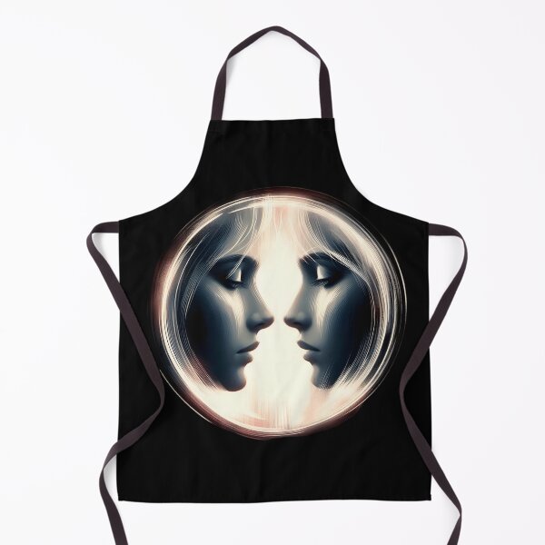 Item preview, Ethereal Duality: Face to Face Reflections designed and sold by pumsquare.