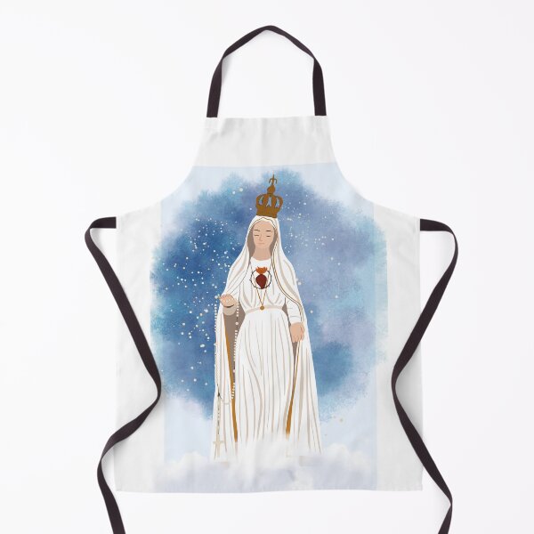 Item preview, Our Lady of Fatima catholic illustration designed and sold by Dominika Farkašová.