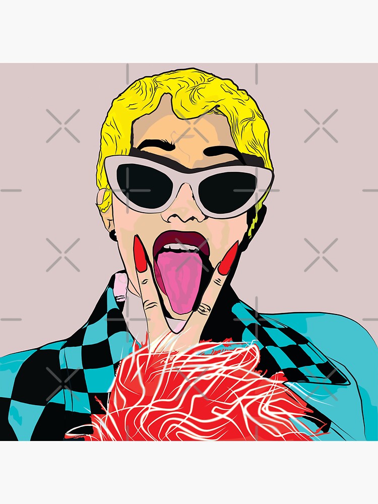 "Cardi B" Sticker By Olaforshow | Redbubble