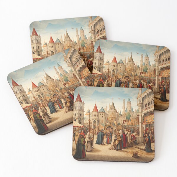 Item preview, Medieval - Mystic Market Square designed and sold by KootenayDesigns.