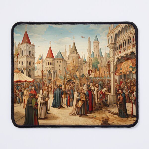 Item preview, Medieval - Mystic Market Square designed and sold by KootenayDesigns.