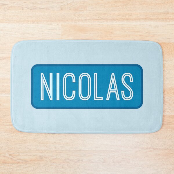 Artikelvorschau, Nicolas Name entworfen und verkauft von Jeallan Designs.