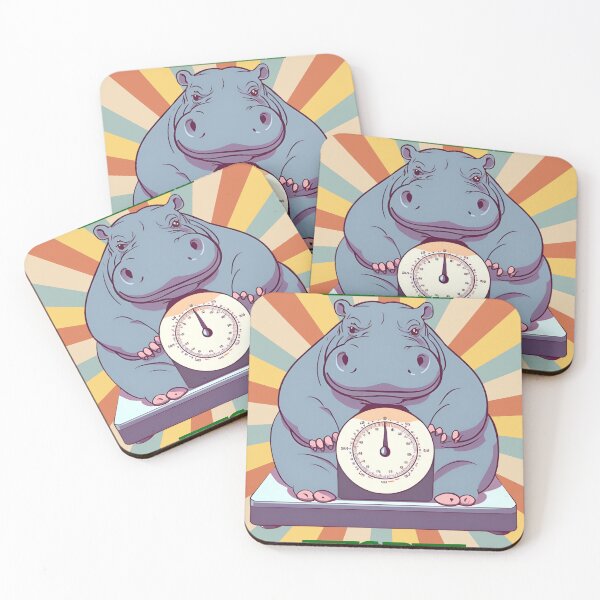 Item preview, Hippo Balance: Weighing Joy designed and sold by Vestina88.