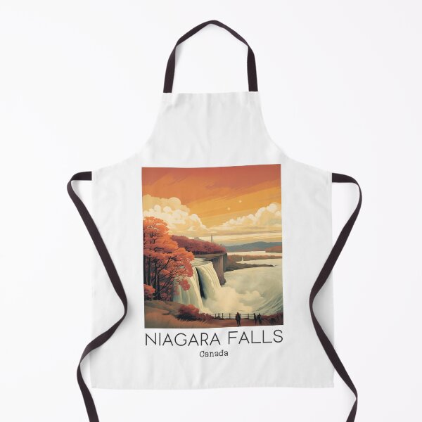 Item preview, A Vintage Travel Illustration of the Niagara Falls - Canada designed and sold by GoodOldVintage.