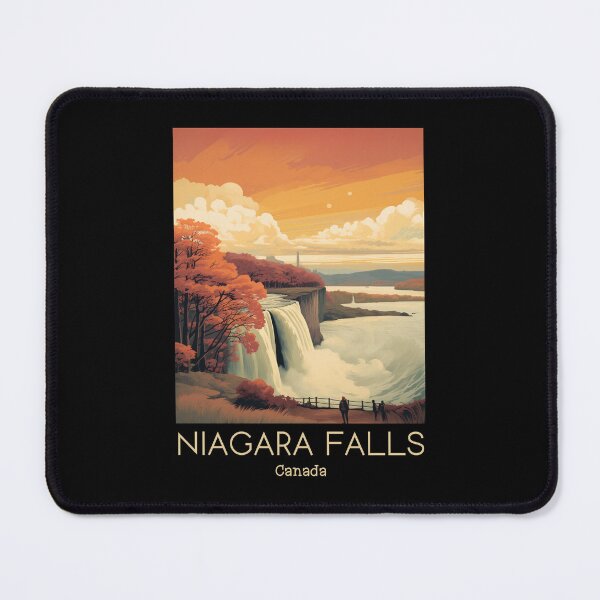 Item preview, A Vintage Travel Illustration of the Niagara Falls - Canada designed and sold by GoodOldVintage.