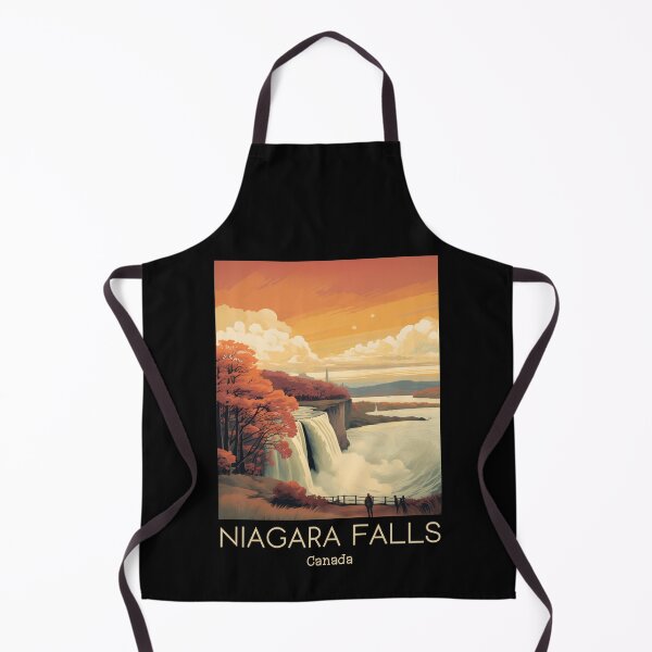 Item preview, A Vintage Travel Illustration of the Niagara Falls - Canada designed and sold by GoodOldVintage.