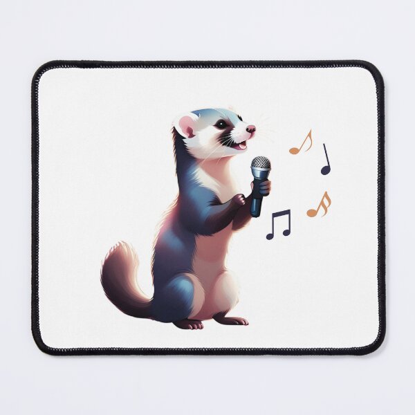Item preview, Ferret Love : Singing :) designed and sold by critter-cuddle.