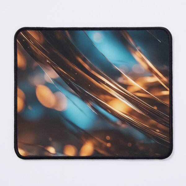 Item preview, Abstract gold and blue designed and sold by ADP76.